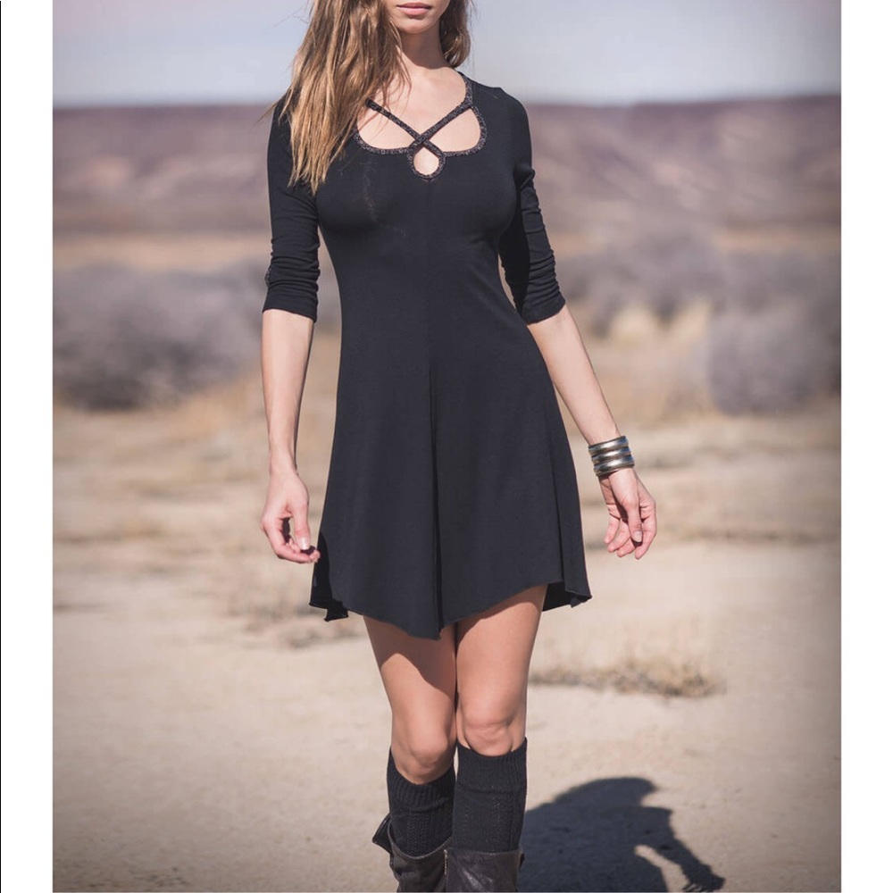 Angelica bamboo organic cotton Dress Nomads Hemp Wear